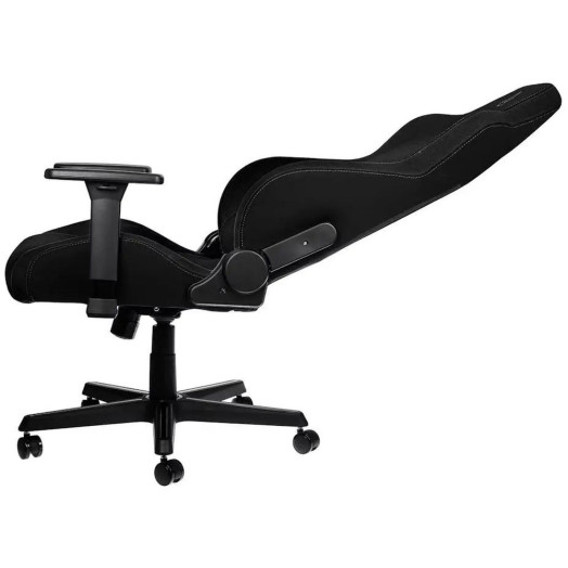 Ігрове крісло Nitro Concepts S300 Stealth Black до 135 кг, чорна тканина