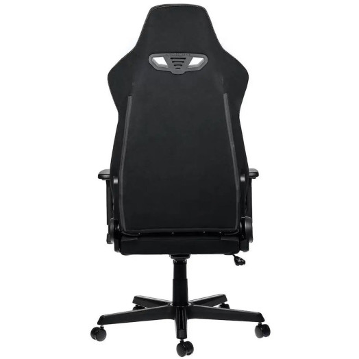 Ігрове крісло Nitro Concepts S300 Stealth Black до 135 кг, чорна тканина