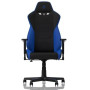Ігрове крісло Nitro Concepts S300 Galactic Blue до 135 кг. Чорно-синя тканина
