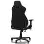Ігрове крісло Nitro Concepts S300 Radiant White до 135 кг, чорно-біла тканина