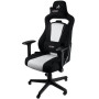 Чорно-біле офісне крісло Nitro Concepts E250 Radiant White до 120 кг