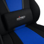 Офісне крісло Nitro Concepts E250 Galactic Blue до 120 кг, чорно-блакитна тканина