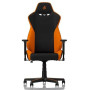 Ігрове крісло Nitro Concepts S300 Horizon Orange до 135 кг. Тканина чорно-помаранчева