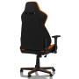 Ігрове крісло Nitro Concepts S300 Horizon Orange до 135 кг. Тканина чорно-помаранчева
