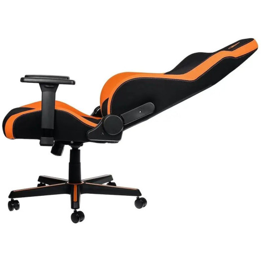 Ігрове крісло Nitro Concepts S300 Horizon Orange до 135 кг. Тканина чорно-помаранчева