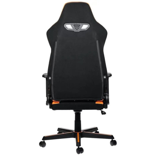 Ігрове крісло Nitro Concepts S300 Horizon Orange до 135 кг. Тканина чорно-помаранчева