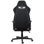 Ігрове крісло Nitro Concepts S300 Horizon Orange до 135 кг. Тканина чорно-помаранчева