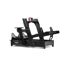 Гоночне сидіння Next Level Racing NLR-E026 F-GT Elite 160 Front & Side Mount Edition Racing до 150 кг, чорний