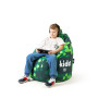 Стільці Diablo KIDO Дитячий пуф з тканини Craft Green
