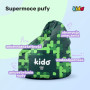 Стільці Diablo KIDO Дитячий пуф з тканини Craft Green