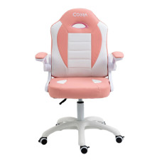Сидіння Cobra Junior Pro CRF-2304 Для дітей до 100 кг ECO Leather Pink and white