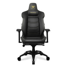 Ігрове крісло Cougar Armor EVO Royal до 160 кг з екошкіри чорного кольору