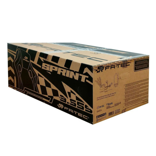 FR-TEC Sprint FT7009 Racing Seat Leather ECO Black
