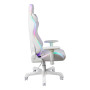 Ігрове крісло Deltaco GAM-080-W до 120 кг ECO Leather White