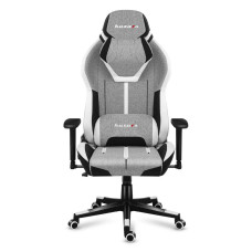 Сітчасте ігрове крісло Huzaro Force 7.9 до 150 кг, тканина сірого кольору