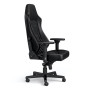Noblechairs HERO Black Platinum White Gaming Chair до 150 кг ЕКО шкіра чорно-білий