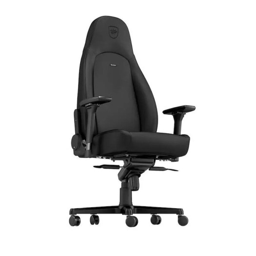 Ігрове крісло Noblechairs ICON Black Edition до 150 кг з екошкіри High Tech Black