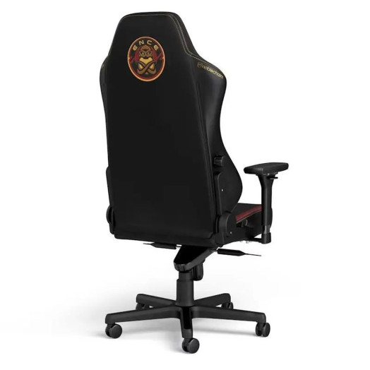 Ігрове крісло Noblechairs HERO Ence Edition до 150 кг з екошкіри чорно-червоний