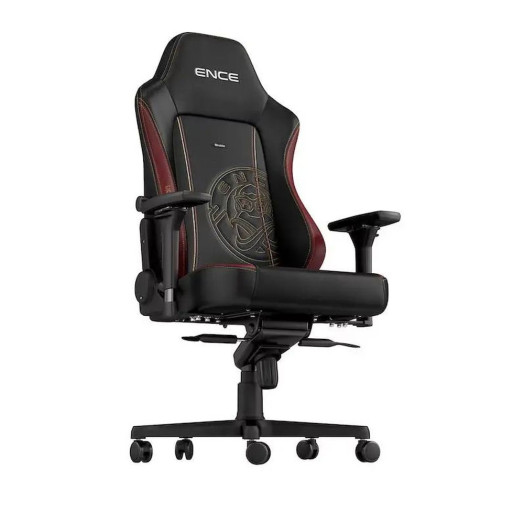 Ігрове крісло Noblechairs HERO Ence Edition до 150 кг з екошкіри чорно-червоний