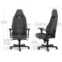 Ігрове крісло Noblechairs LEGEND TX вагою до 150 кг, антрацитова тканина