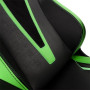 Ігрове крісло Noblechairs EPIC Sprout Edition до 120 кг з екошкіри чорно-зелений