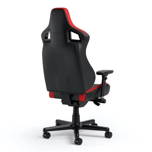 Noblechairs EPIC COMPACT Black Carbon Red Gaming Chair до 120 кг ECO Leather Чорно-червоний