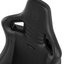 Noblechairs EPIC COMPACT Black Carbon Gaming Chair до 120 кг ECO Leather Black