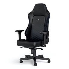 Noblechairs HERO Black Blue Gaming Chair до 150 кг ECO Leather Чорно-синій