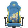 Ігрове крісло Noblechairs HERO Fallout Vault-Tec Edition до 150 кг ЕКО шкіра синьо-жовта
