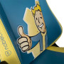 Ігрове крісло Noblechairs HERO Fallout Vault-Tec Edition до 150 кг ЕКО шкіра синьо-жовта