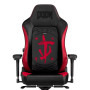 Ігрове крісло Noblechairs HERO DOOM Edition до 150 кг з екошкіри чорно-червоний
