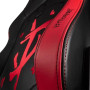 Ігрове крісло Noblechairs HERO DOOM Edition до 150 кг з екошкіри чорно-червоний