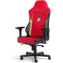 Ігрове крісло Noblechairs HERO Iron Man Edition до 150 кг з екошкіри червоно-чорне