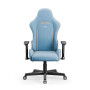 Ігрове крісло Diablo Chairs X-Starter до 136 кг, тканина синього кольору