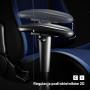 Diablo Chairs X-Starter Gaming Chair до 136 кг Тканина темно-синього кольору