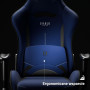 Diablo Chairs X-Starter Gaming Chair до 136 кг Тканина темно-синього кольору