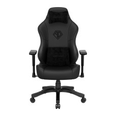 Ігрове крісло Anda Seat Phantom 3 L до 120 кг з екошкіри чорного кольору