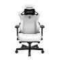 Ігрове крісло Anda Seat Kaiser 3 XL до 200 кг ECO Leather White