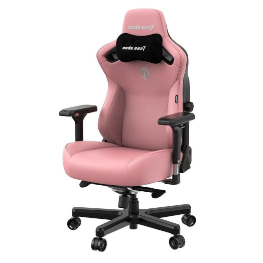Ігрове крісло Anda Seat Kaiser 3 L до 150 кг ECO Leather Pink