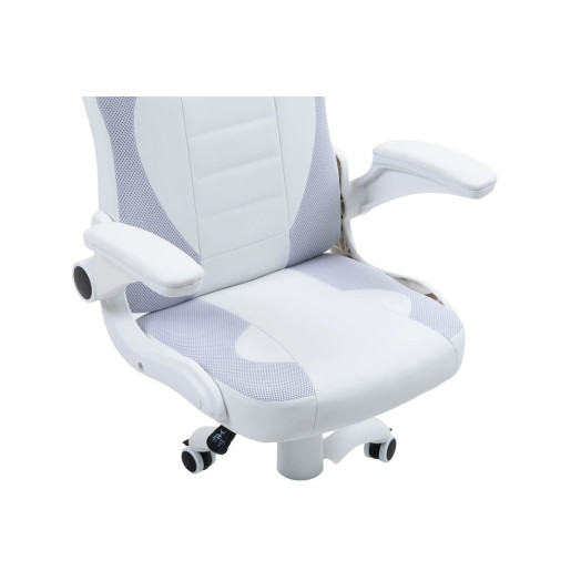 Сидіння Cobra Junior Pro CRF-2307 для дітей до 100 кг ECO Leather White