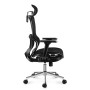 Офісне крісло Mark Adler Expert 6.2 до 150 кг, тканина чорного кольору