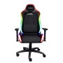Ігрове крісло Trust GXT 719 Ruya RGB до 150 кг з екошкіри, чорний