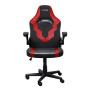 Ігрове крісло Trust GXT 703R Riye до 140 кг, шкіра ECO Red