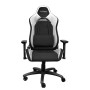 Ігрове крісло Trust GXT 714W Ruya до 150 кг, тканина, шкіра ECO White