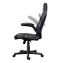Ігрове крісло Trust GXT 703 Riye до 140 кг, тканина, шкіра ECO Black