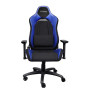 Ігрове крісло Trust GXT 714B Ruya до 150 кг тканина шкіра ECO Blue