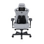 Anda Seat Kaiser 3 Pro XL ігрове крісло до 200 кг тканина сірого кольору