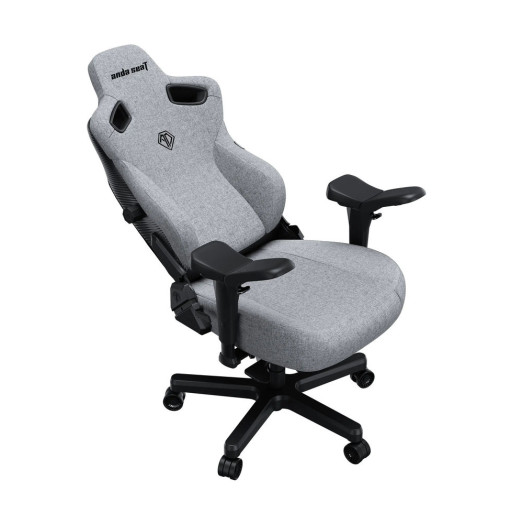 Anda Seat Kaiser 3 Pro XL ігрове крісло до 200 кг тканина сірого кольору