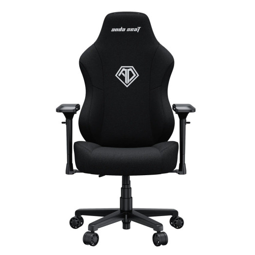 Anda Seat Phantom 3 Pro L ігрове крісло до 120 кг тканина чорного кольору