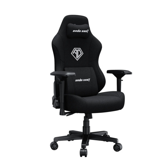 Anda Seat Phantom 3 Pro L ігрове крісло до 120 кг тканина чорного кольору
